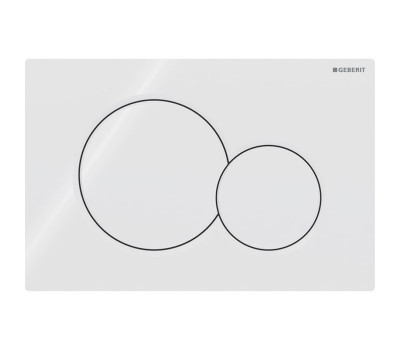 Клавиша смыва для унитаза Geberit Sigma 01 115.770.11.5 цвет-белый