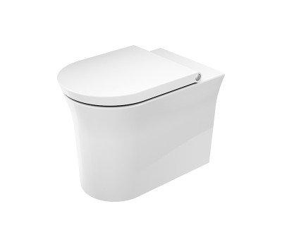 Приставной унитаз Duravit White Tulip 2001092000 (сиденье отдельно) Приставной унитаз Duravit White Tulip 2001092000 (сиденье отдельно)