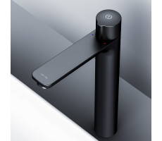 Смеситель для раковины, высокий, нажимной TouchReel AM.PM X-Joy F85A92522 Черный 