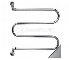 Полотенцесушитель водяной, никель, Margaroli Vento 400BN Полотенцесушитель водяной, никель, Margaroli Vento 400BN