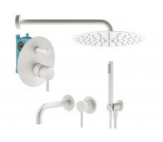 Комплект Plumberia Selection KITXO18BO210 Белый матовый Комплект Plumberia Selection KITXO18BO210 Белый матовый