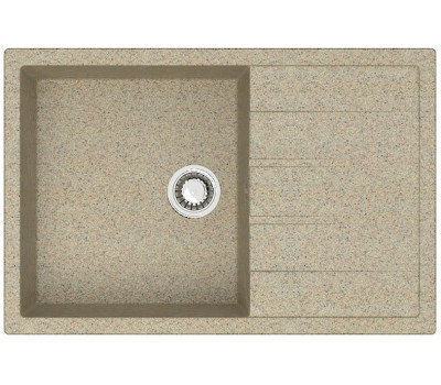 Кухонная мойка Azario Vision 75х505х218 искусственный мрамор, цвет Песочный CS00078340 Кухонная мойка Azario Vision 75х505х218 искусственный мрамор, цвет Песочный CS00078340