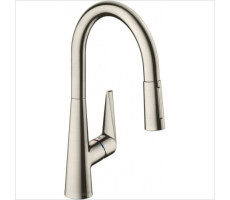 Смеситель для кухни Hansgrohe Kitchen 73802800 нержавейка 