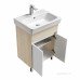 Тумба под раковину Aquaton Верди PRO 60 Н белый, ясень фабрик 1A207701VDAV0 