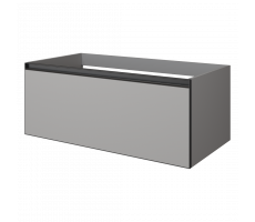 Тумба Armadi Art QUATRO 1 100см LUNA профиль ANTHRACITE 790-M1-100-L-A 