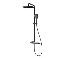 Душевая стойка Black&White UK5010B черный матовый