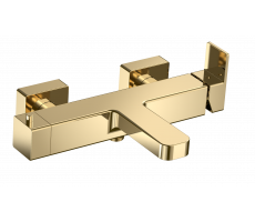 Смеситель для ванны AQUAme Savona AQM6812GG Золото   