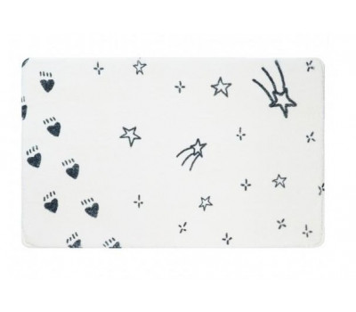 Коврик для ванной Fixsen Teddy Sky белый 50х80см FX-6001S Коврик для ванной Fixsen Teddy Sky белый 50х80см FX-6001S