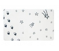 Коврик для ванной Fixsen Teddy Sky  белый 50х80см FX-6001S 