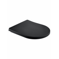 Сиденье для унитаза WONZON & WOGHAND Черный матовый WW-S2210-MB 