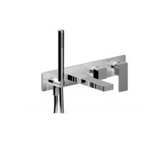 Смеситель для ванны Fantini Mint 34 93 F721B Нержавейка Смеситель для ванны Fantini Mint 34 93 F721B Нержавейка