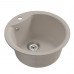 Мойкa MIXLINE ML-GM12 круглая  белая 331 480мм глуб. чаши 210 NEW 551837 белый 
