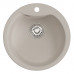 Мойкa MIXLINE ML-GM12 круглая  белая 331 480мм глуб. чаши 210 NEW 551837 белый 