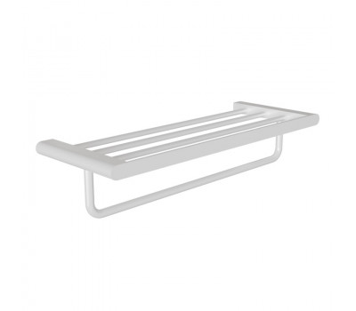 Полка для полотенец Knotlor  TR102WY белый матовый 