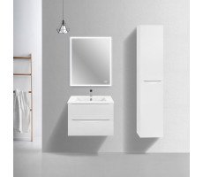 База под керамическую раковину Mia Slim 700 подвесная, 2 выкатных ящика soft close, G.White База под керамическую раковину Mia Slim 700 подвесная, 2 выкатных ящика soft close, G.White