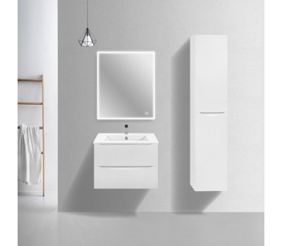 База под керамическую раковину Mia Slim 700 подвесная, 2 выкатных ящика soft close, G.White 