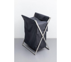 Корзина для белья Allen Brau Priority сталь/серый 