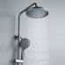 Душевая система Shevanik S4336T, оружейная сталь