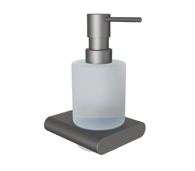 Дозатор жидкого мыла Knotlor LD101GM оружейная сталь матовый 