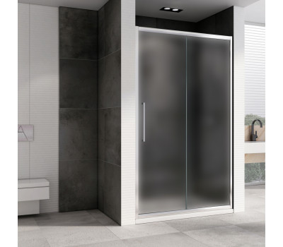 Душевая дверь ABBER Schwarzer Diamant AG30110MH хром 