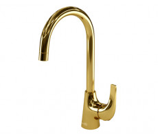 Смеситель для кухни WasserKRAFT Sauer 7100 7107 золото 