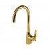 Смеситель для кухни WasserKRAFT Sauer 7100 7107 золото 