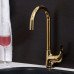 Смеситель для кухни WasserKRAFT Sauer 7100 7107 золото 
