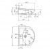 Раковина Оскольская керамика Арго 55 605501 