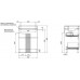 Тумба с раковиной Aquanet Вега 60 (Flat) напольная 2 ящ. цв. белый глянец 00345380 Тумба с раковиной Aquanet Вега 60 (Flat) напольная 2 ящ. цв. белый глянец 00345380