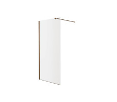 Душевая перегородка Knotlor WI100CG0RB 100х200 бронза  