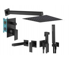 Комплект Plumberia Selection KITZTG18NO220 Черный матовый Комплект Plumberia Selection KITZTG18NO220 Черный матовый