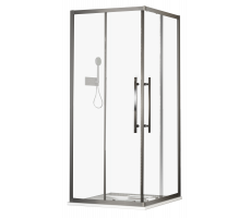 Ограждение душевое ESBANO ESF-100KV-GM
Размер: 100 х 100 х 195 оружейная сталь 