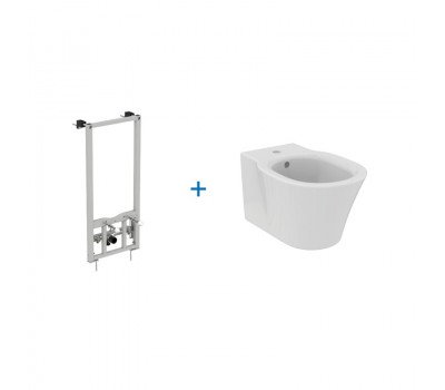 Промо-набор 2 в 1 Ideal Standard Рама для монтажа ProSys R016267 + Подвесное биде CONNECT AIR E026601 