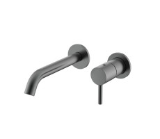Смеситель для раковины встраиваемы NEMO Round NM-2313BGM Gun metal Смеситель для раковины встраиваемы NEMO Round NM-2313BGM Gun metal
