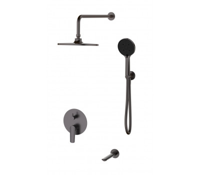 Душевая система скрытого монтажа с переключателем на 3 потребителя SET7in1LGGM ESKO 