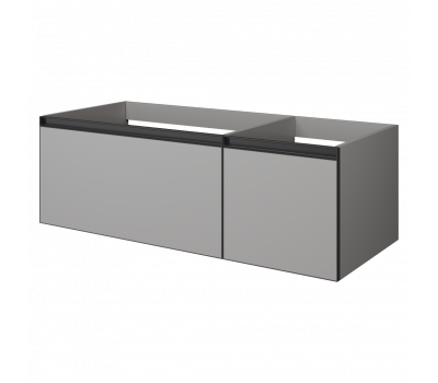 Тумба Armadi Art QUATRO 2 120см LUNA профиль ANTHRACITE 790-M2-120-L-A Тумба Armadi Art QUATRO 2 120см LUNA профиль ANTHRACITE 790-M2-120-L-A