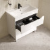 Тумба с умывальником, напольная, 80 см, белый, Ray, IDDIS, RAY80WFi95K 