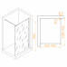 Душевая перегородка RGW WA-001 1000 351000110-11 Хром Душевая перегородка RGW WA-001 1000 351000110-11 Хром