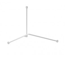 Карниз для ванной WasserKRAFT Kammel SC-839000 839090 белый матовый 