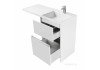 Тумба под раковину 120см Aquaton Лондри 600 белый 1A235901LH010 