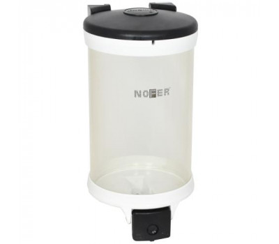 Диспенсер для мыла пластиковый BASIC 2000 мл. NOFER 03019.W 