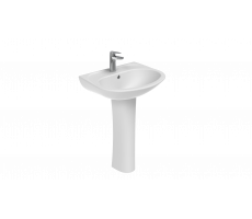 Раковина 55 см CREAVIT PITTA PA055-00CB00E-0000 Белый 