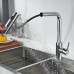 Смеситель для кухни с мультифункциональным изливом Raffine F203, хром