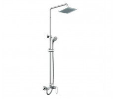 Душевая колонна со смесителем для душа Bravat Opal F9125183CP-A-RUS Хром 
