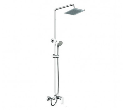 Душевая колонна со смесителем для душа Bravat Opal F9125183CP-A-RUS Хром 