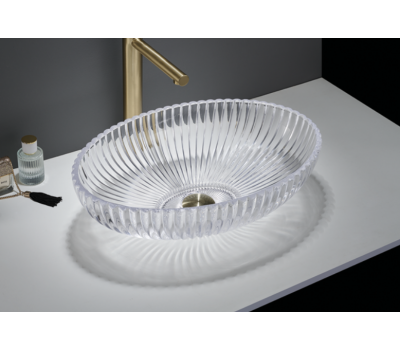 Раковина Ceramalux GL49 стекло прозрачный Раковина Ceramalux GL49 стекло прозрачный