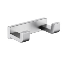 Крючок двойной ABBER Westen AA1750SP сатин 