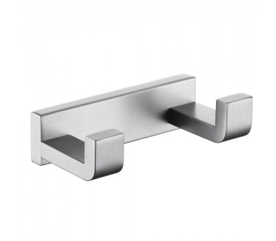 Крючок двойной ABBER Westen AA1750SP сатин 