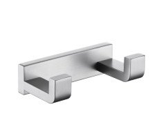 Крючок двойной ABBER Westen AA1750SP сатин 