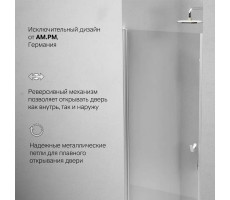 Душевая дверь в нишу 90x190 см, распашная AM.PM Sunny W87G-90-1P-MT  